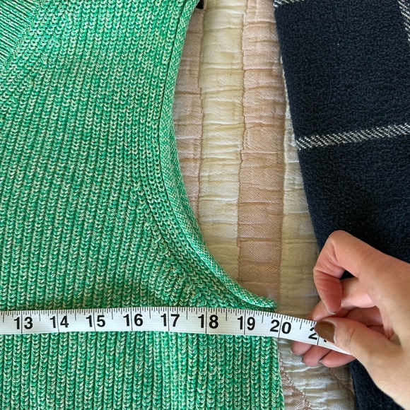 COS Green V-Neck Sweater Vest - Picture 6 of 8